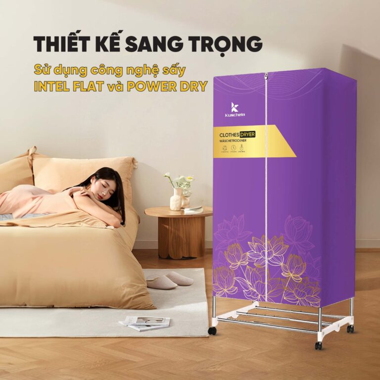 Tủ sấy quần áo KUSCHELN KCD24-190 2200W