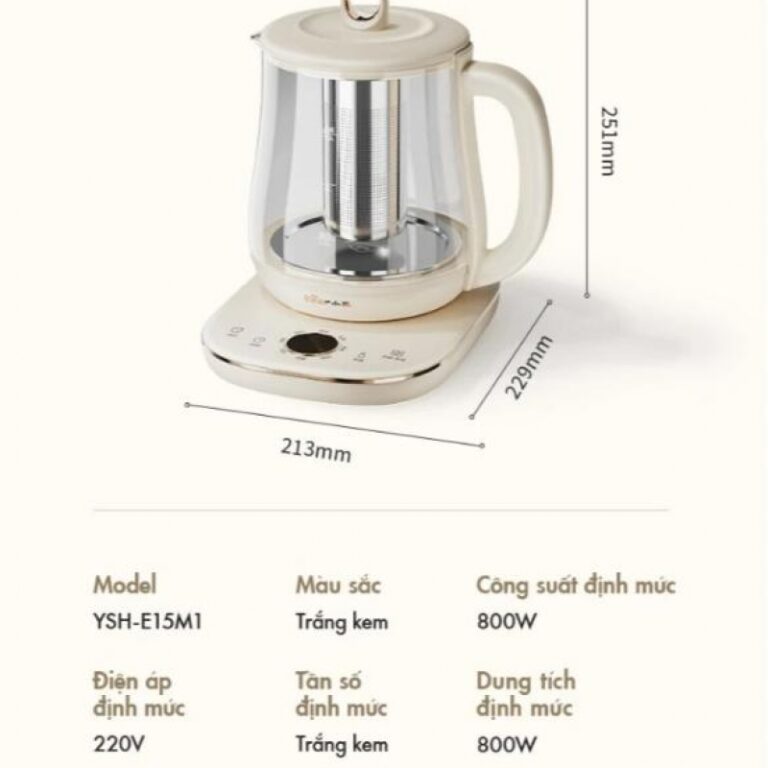 Bình pha trà giữ nhiệt Bear 1.5L YSH-E15M1