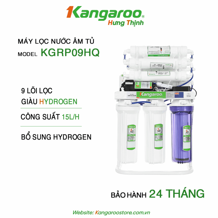 Máy lọc nước Kangaroo Hydrogen KGRP09HQ
