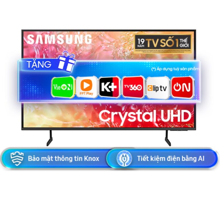 Smart Tivi Samsung UHD 4K 65 inch UA65DU7000KXXV