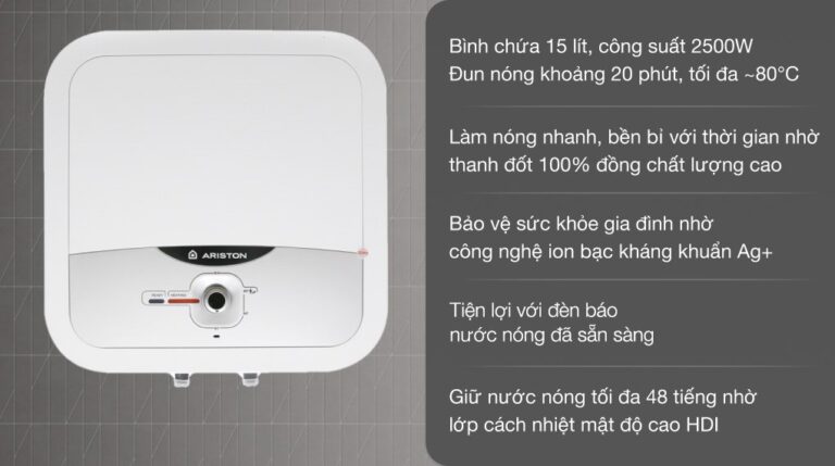 Máy nước nóng Ariston AN2 15 R 2.5 FE