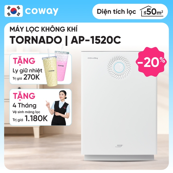 Máy lọc không khí Coway Tornado AP-1520C