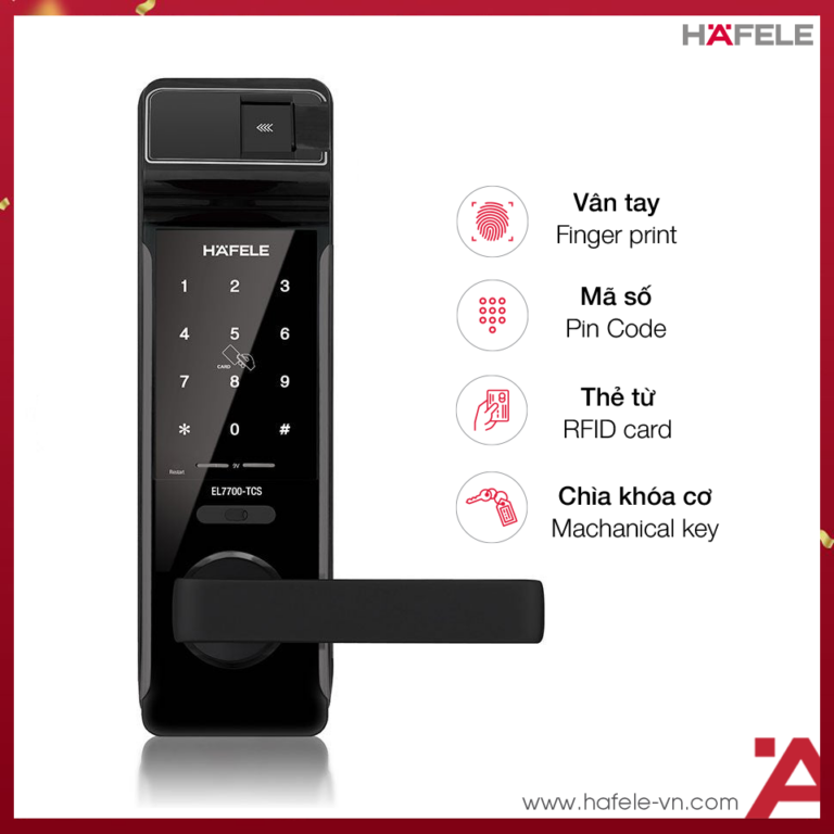 Khóa điện tử Hafele EL7700-TCS