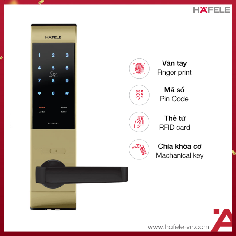 Khóa điện tử Hafele EL7500