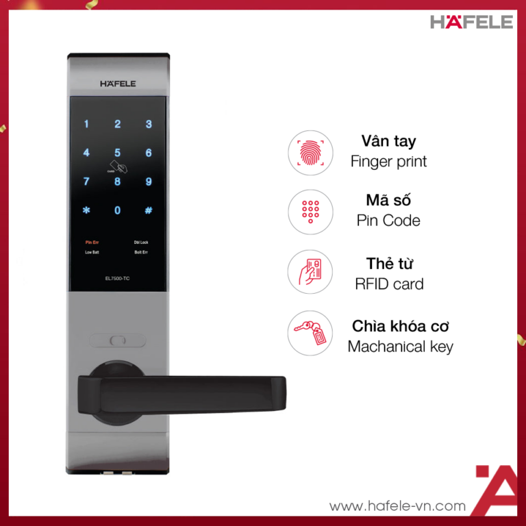 Khóa điện tử Hafele EL7500-TC