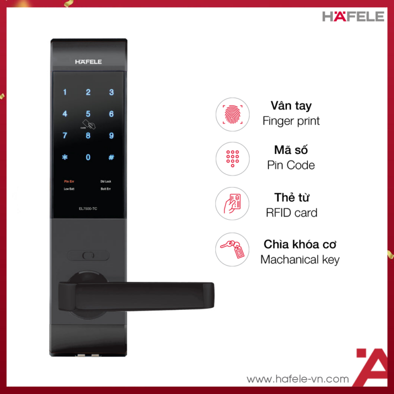 Khóa điện tử Hafele EL7500