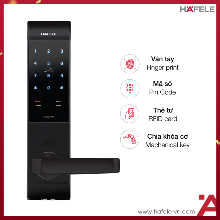 Khóa điện tử Hafele EL7500-TC