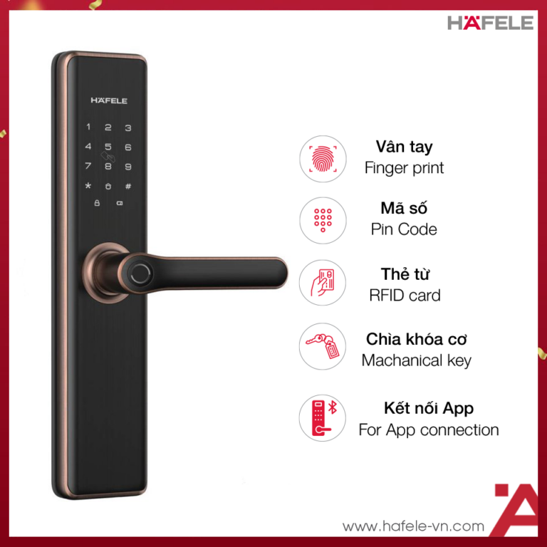 Khóa điện tử Hafele DL7600