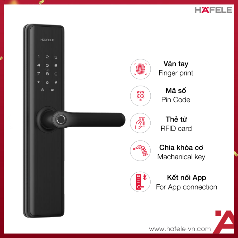 Khóa điện tử Hafele DL7600