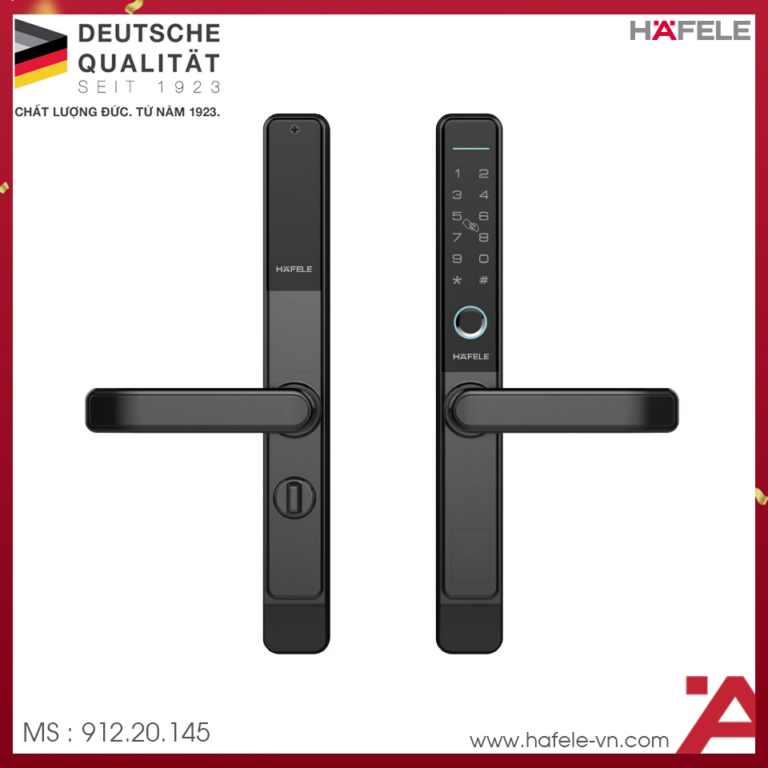 Khóa điện tử Hafele DL6600 Cửa nhôm