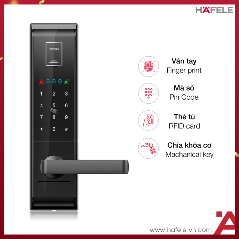 Khóa điện tử Hafele EL9000-TCS