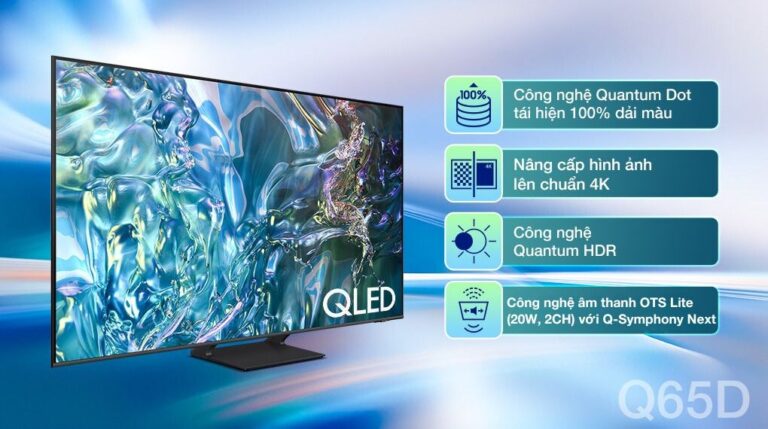 Smart Tivi QLED 4K Samsung 55 Inch QA55Q60DAKXXV