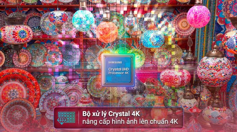Smart Tivi Samsung 4K Crystal UHD 98 inch UA98DU9000KXXV