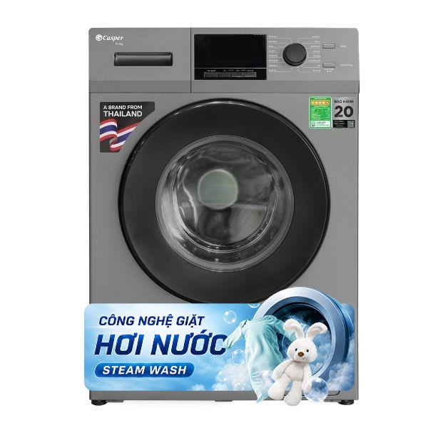 Máy giặt cửa ngang 10.5kg Casper WF-105VG5 (ghi)