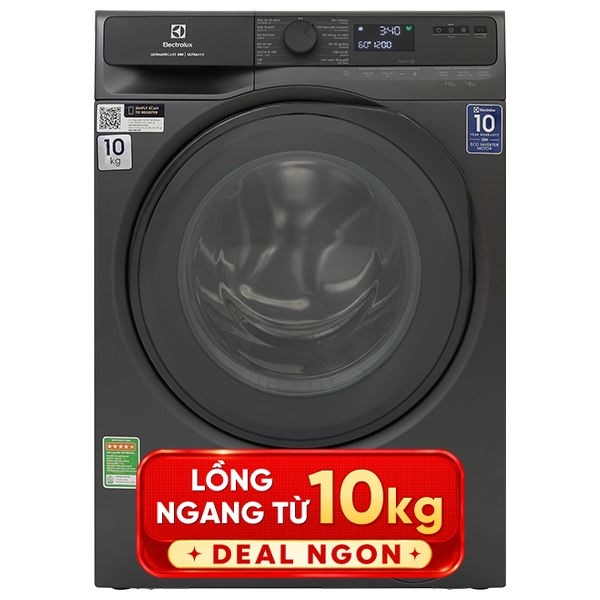 Máy giặt 10kg Electrolux EWF1023P5SC (ghi)