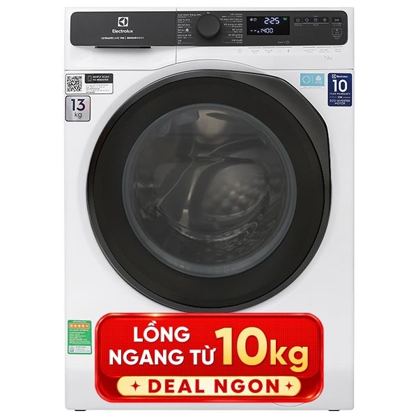 Máy giặt 13kg Electrolux EWF1343R7WC (trắng)
