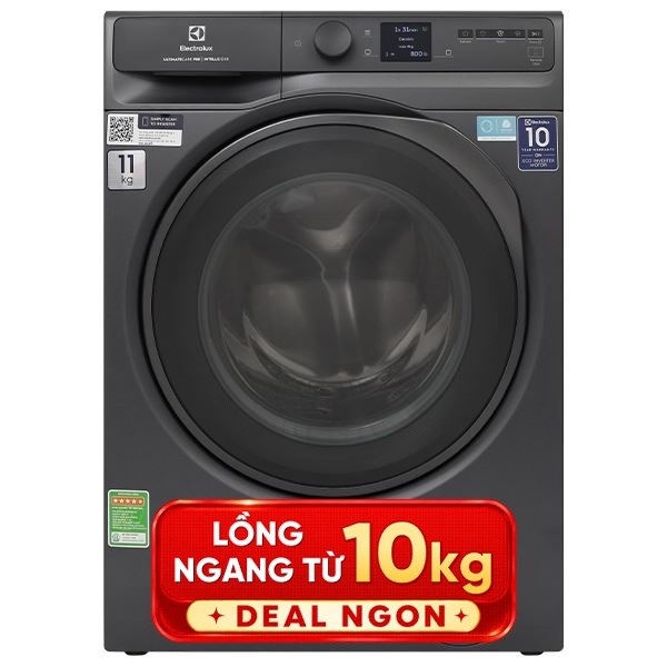 Máy giặt 11kg Electrolux EWF1142R9SC (ghi)