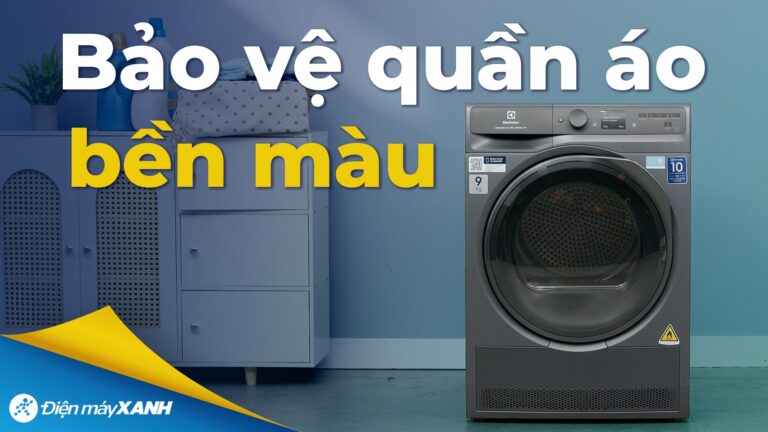 Máy sấy hỗ trợ là Electrolux 9kg EDS904N3SC (ghi)
