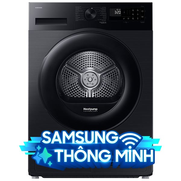 Máy sấy bơm nhiệt Samsung 9 kg DV90CGC2A0ABSV