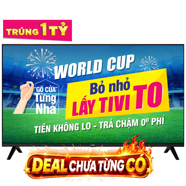 Google Tivi QLED TCL AI FHD 40 inch 40S5K