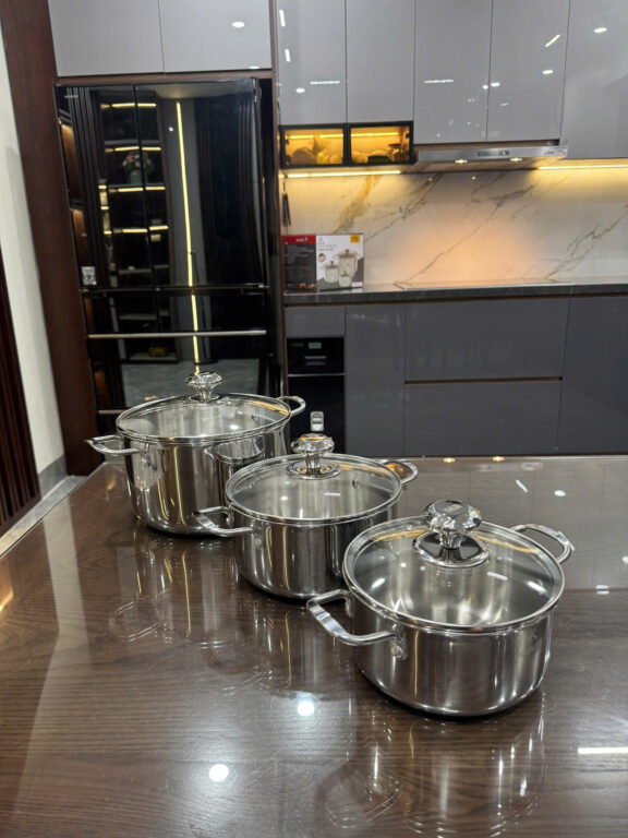 Bộ nồi 3 món kailer KL-566