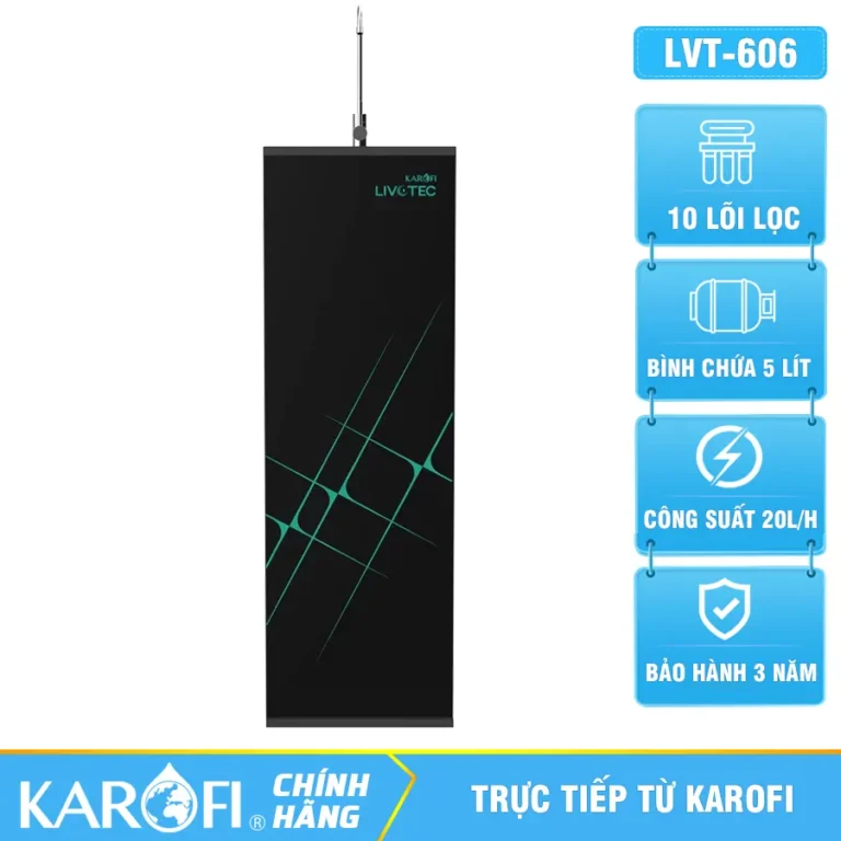 Máy lọc nước RO Karofi Livotec LVT-606S
