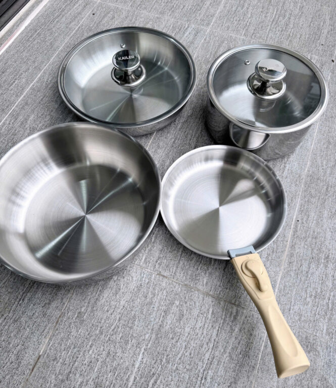 Bộ nồi 4 món Kailer BN04