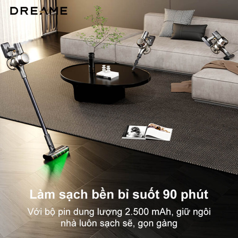 Máy hút bụi cầm tay không dây Dreame V18S Aqua