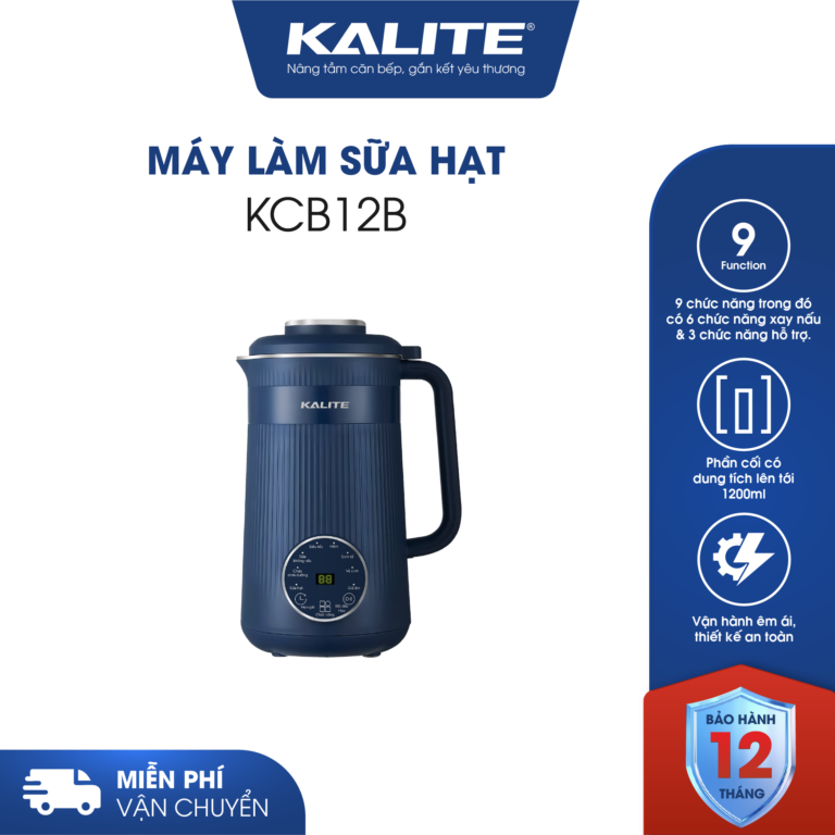 Máy Làm Sữa Hạt KALITE KCB12B