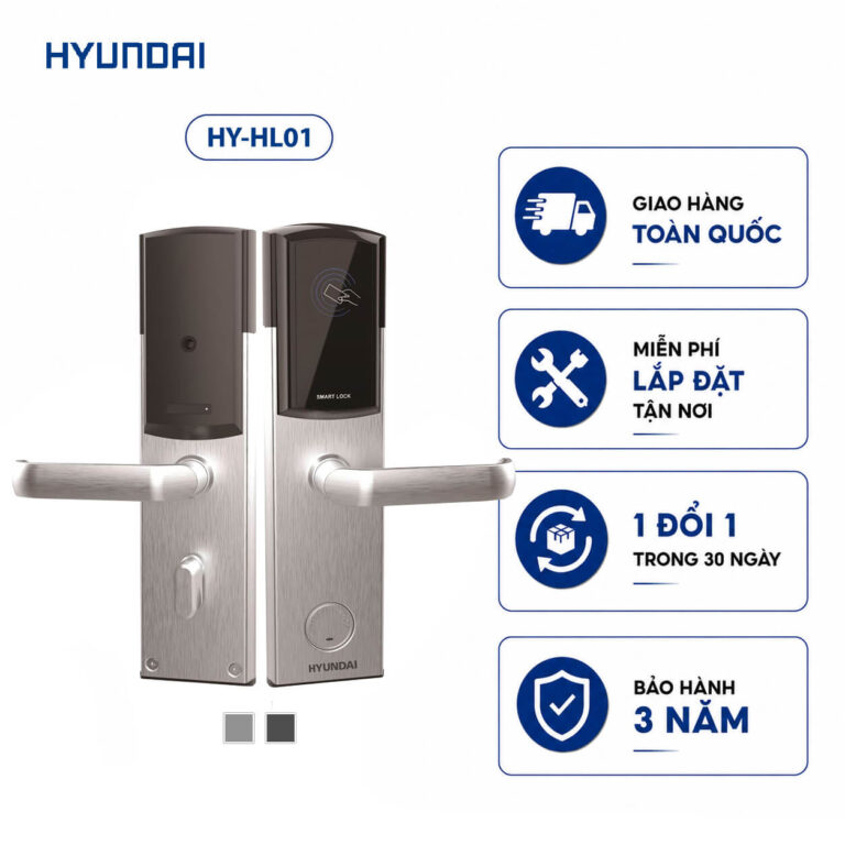 Khóa điện tử Hyundai khách sạn HY-HL01