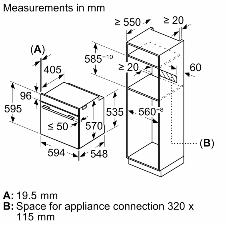 Lò nướng Bosch HBS534BS0A