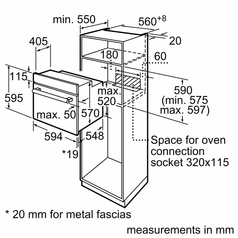 Lò nướng âm tủ Bosch HBF134EB0K