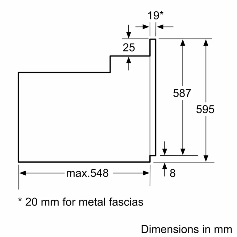Lò nướng âm tủ Bosch HBF134EB0K