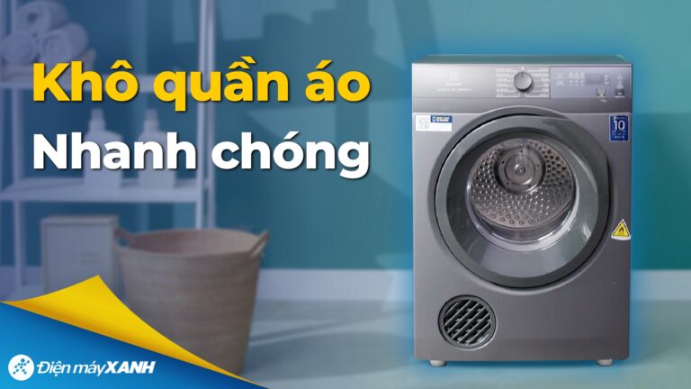 Máy sấy thông hơi Electrolux 9kg EDV904N3SC (ghi)