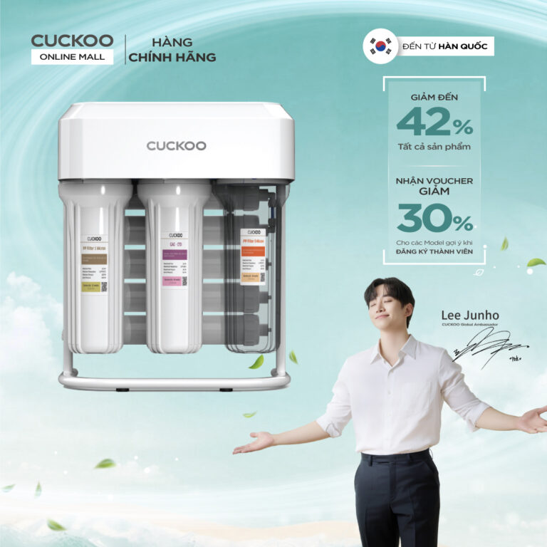 Máy lọc nước để gầm 9 lõi Cuckoo CP-ERPV0901U/WHVNCV