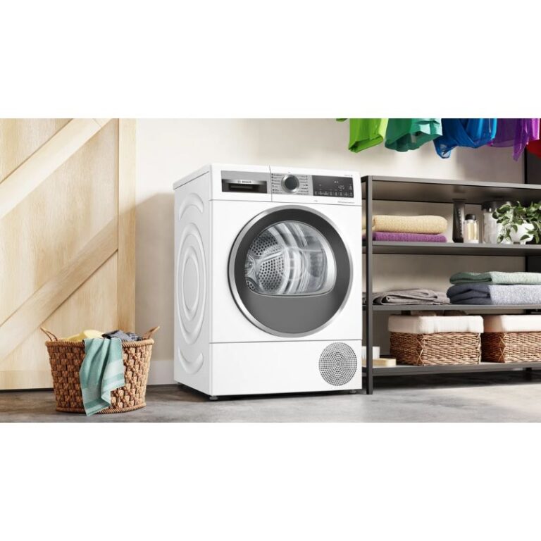 Máy sấy bơm nhiệt Bosch 9kg WQG24570SG