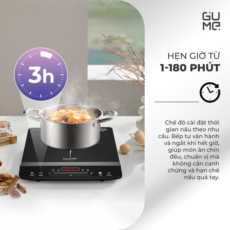 Bếp Từ Đơn GIC LITE-01 GUME Hàn Quốc