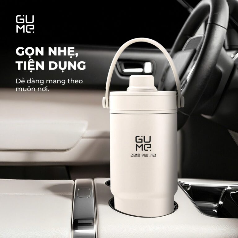 Cốc giữ nhiệt inox 316 phủ gốm Gume dung tích 735ml