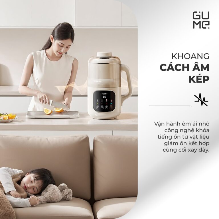 Máy Làm Sữa Hạt Mini Ultra Pro Gume MSB03