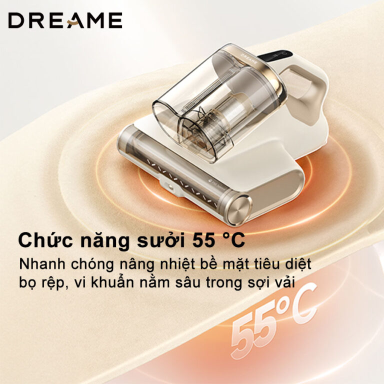 Máy hút bụi đệm giường Dreame D20 Pro