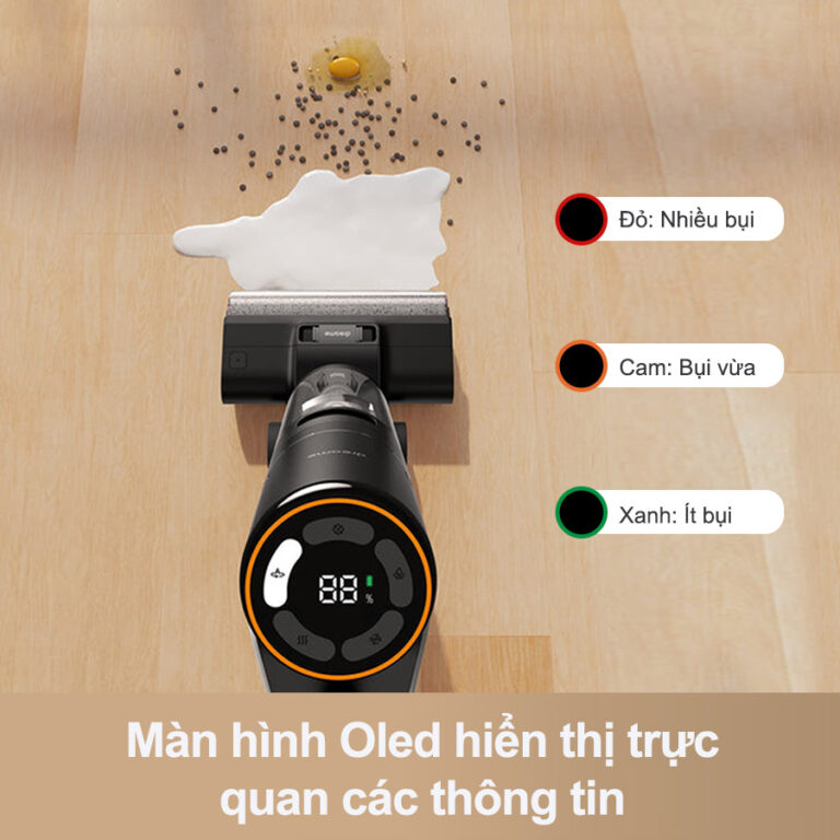 Máy lau sàn hút bụi thông minh Dreame H12 Pro