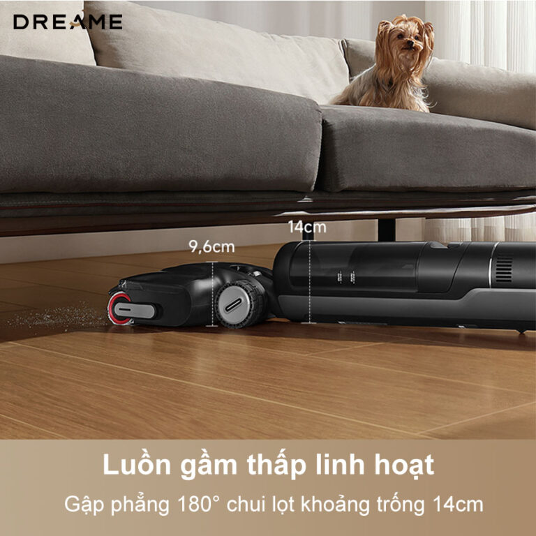 Máy hút bụi lau nhà khô và ướt Dreame H12 FlexReach