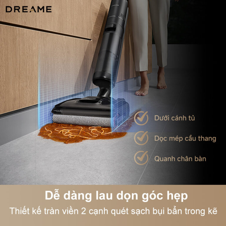 Máy hút bụi lau nhà khô và ướt Dreame H12 FlexReach