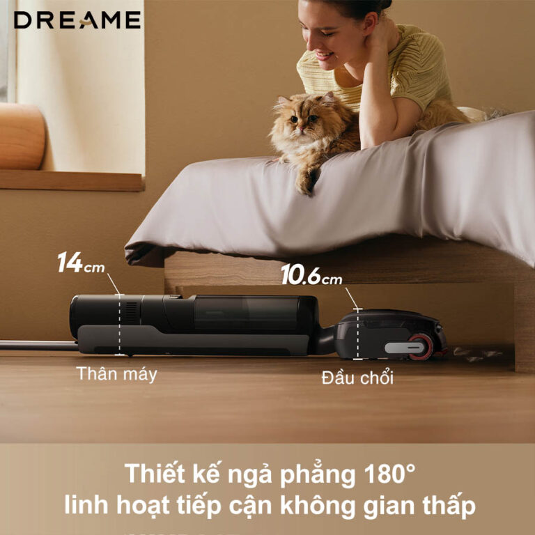 Máy hút bụi lau nhà cầm tay Dreame H15 Pro FoamWash