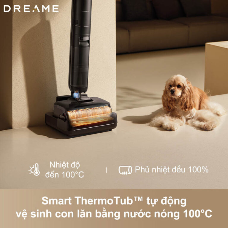 Máy hút bụi lau nhà cầm tay Dreame H15 Pro FoamWash