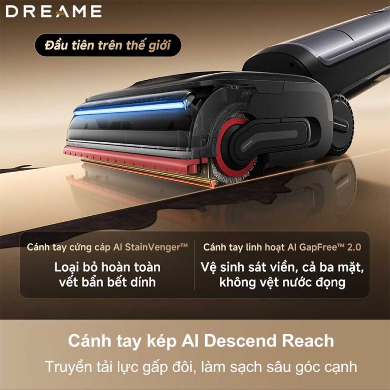 Máy hút bụi lau nhà cầm tay Dreame H16 Pro Steam