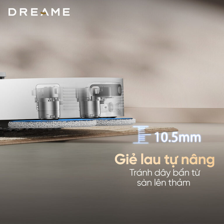 Robot hút bụi lau nhà Dreame D20 Ultra