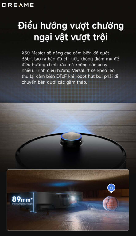 Máy hút bụi lau nhà Dream X50 Master