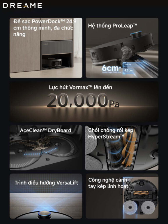 Máy hút bụi lau nhà Dream X50 Master
