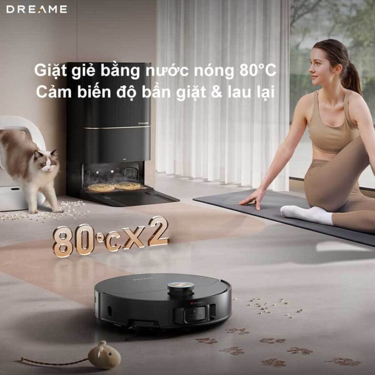 Robot hút bụi lau nhà Dream X50 Ultra